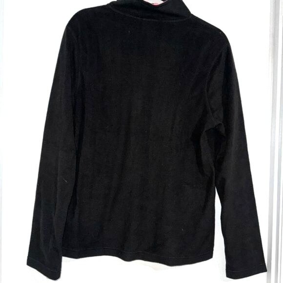 Danskin Now Womens Black Fleece Pullover Size XL/XG - Picture 7 of 9